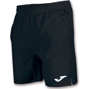 Joma - Master - Tennis Shorts - Zwart - Microfiber - Verstelbare Tailleband