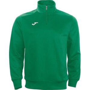 Joma - Sweatshirt - Groen - Katoen - Logo op de Rechterborst
