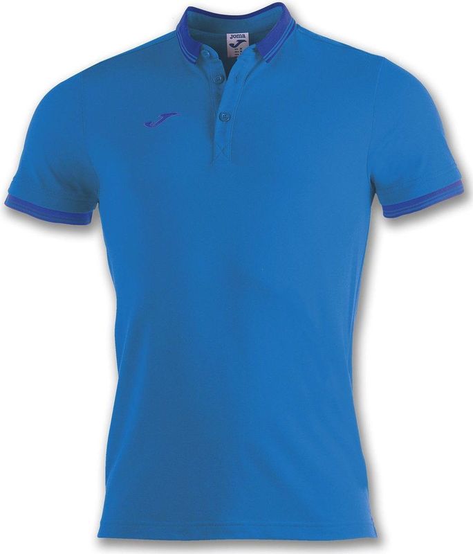 Joma - Bali II - Sportshirt - Blauw - 65% Polyester 35% Katoen