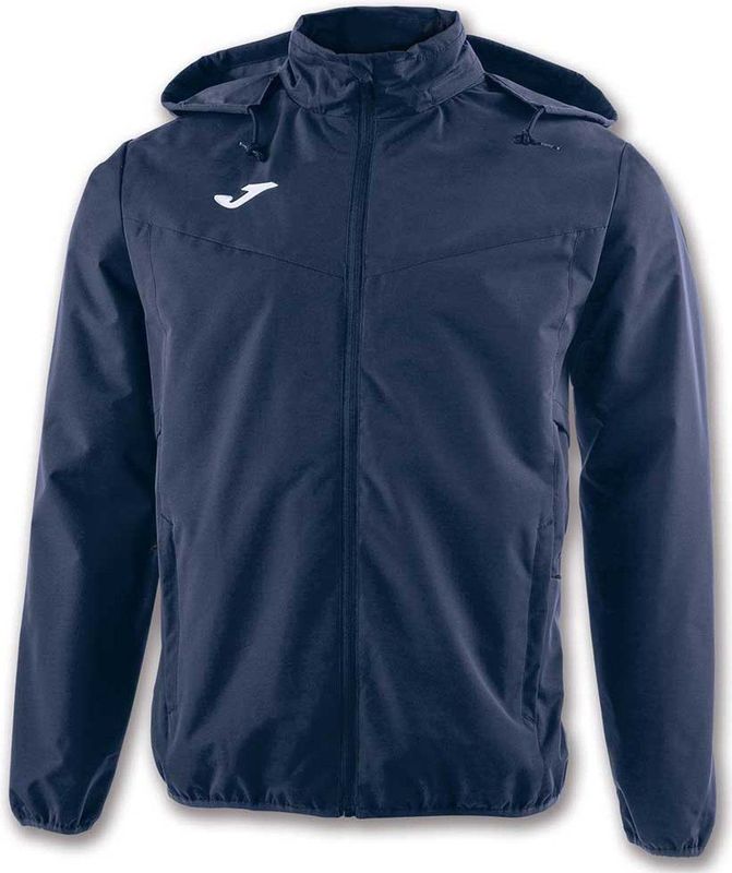 Regenjas - Zwart - 100% Polyester - Met Capuchon en Ritszakken