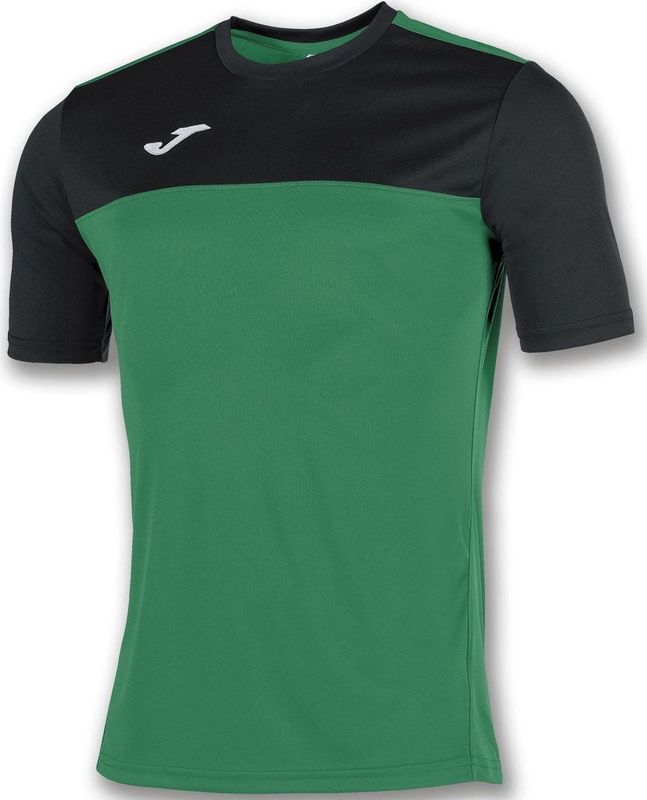 Joma Winner Shirt Korte Mouw Kinderen - Groen Zwart 8-140