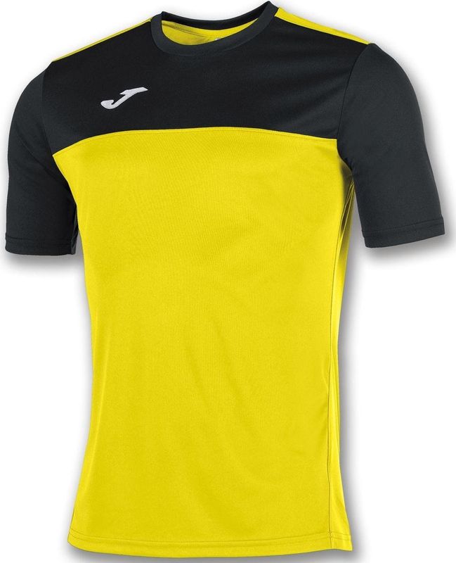 Joma Winner Shirt Korte Mouw Heren - Geel Zwart