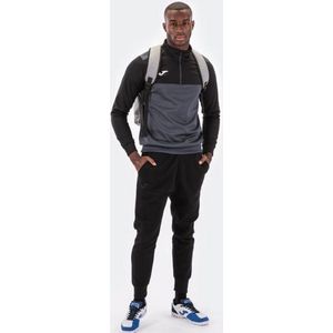 Joma Winner Ziptop Heren - Antraciet / Zwart