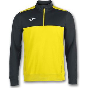 Joma - Winner Ziptop - Geel/Zwart - Heren Sportshirt