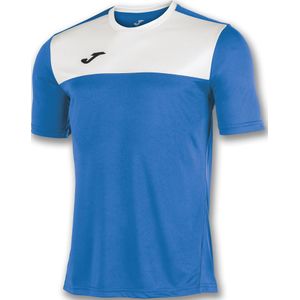 Joma Winner Shirt Korte Mouw Heren - Wit / Royal | Maat: L
