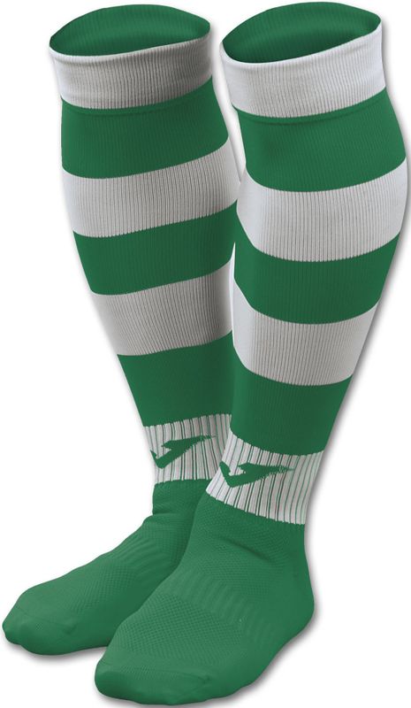 Joma - Zebra II - Voetbalkousen - Groen / Wit