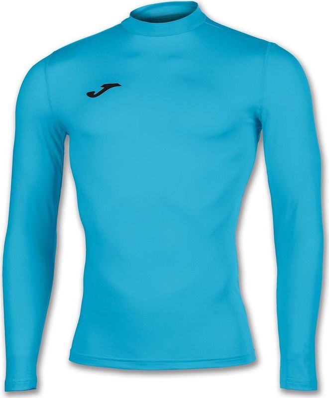 Joma Academy Shirt Opstaande Kraag Kinderen - Fluor Turquoise 4-116
