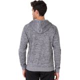 Jas - Open - Zwart - Pluche - Geborduurd Logo