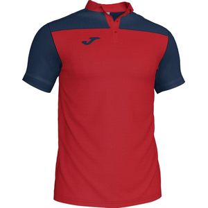 Joma Crew III Polo Heren - Rood Marine