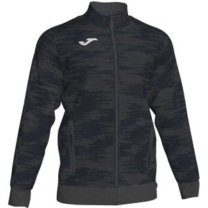 Joma Grafity Sweater Met Ritssluiting Zwart Jongen