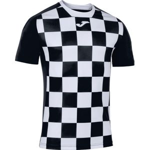 Joma - Flag II - T-shirt - Wit - 100% Polyester, Ademend, Micro-Mesh Technologie