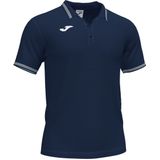 Joma - Campus III - Poloshirt - Blauw - Synthetisch - Korte Mouwen