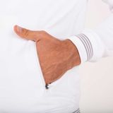 JOMA - Campus III - Jacket - Blauw - 100% Polyester Fleece