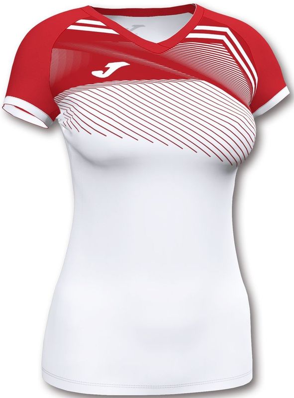 Sportshirt - V-hals - Sublimatieprint - Polyester - Raglanmouwen