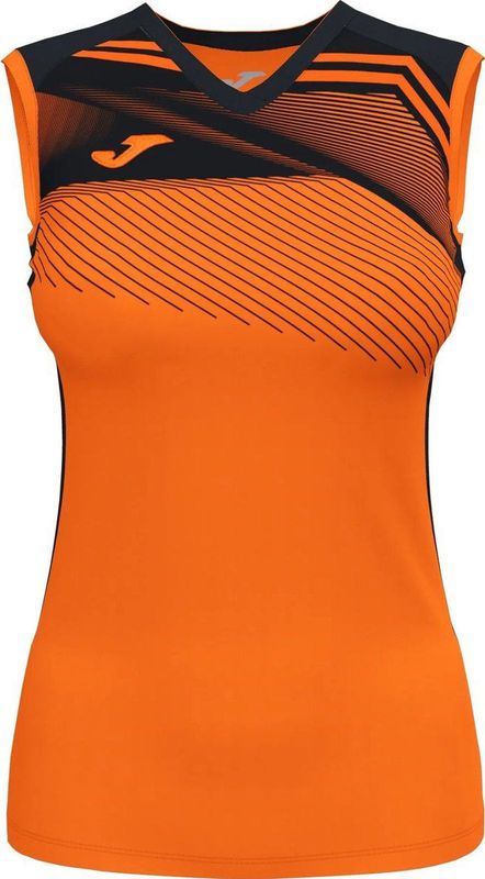 Joma - Supernova II - Damestrui - Mouwloos - V-hals - Polyester - Sublimatiebedrukking