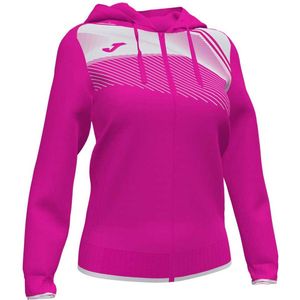 Joma Supernova Ii Sweater Met Ritssluiting Wit,Roze Jongen