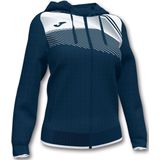 Joma - Supernova II - Sweatshirt - Zwart - 100% Polyester - Met Rits en Capuchon