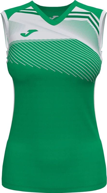 Jerseyjurken - Mouwloze V-hals - Multicolor - 100% Polyester