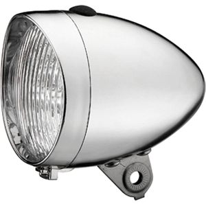 Union koplamp UN-4900 Retro plus batterij chroom op kaart