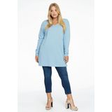 YOEK - Dames Trui - Wolmix - V-hals - Lange Mouwen