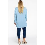 YOEK - Dames Trui - Wolmix - V-hals - Lange Mouwen