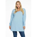 YOEK - Dames Trui - Wolmix - V-hals - Lange Mouwen