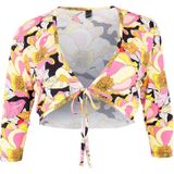 Bolero - ABBY - Korte Vest - Met Strass - Lange Mouwen