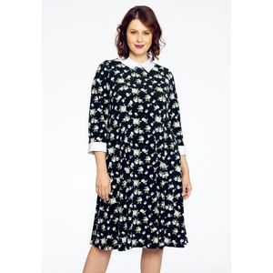 Jurk met witte kraag ALBA