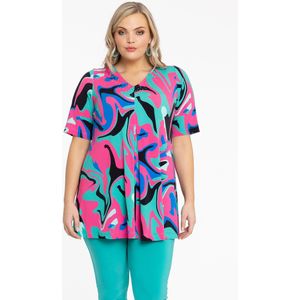 Tuniek geplooid met glitters GROOVY