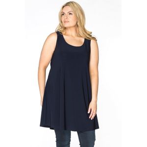 Yoek Singlet van Travelstof DOLCE Donkerblauw
