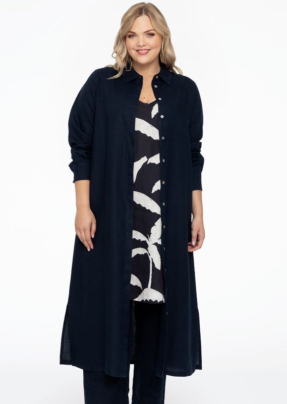 Lange Blouse - LINEN - Licht - Zomer