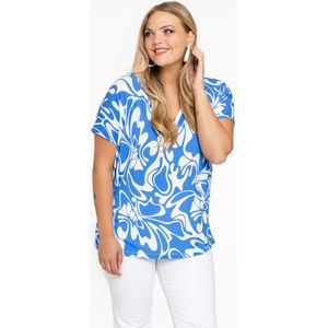 Shirt V-hals MAJOLICA