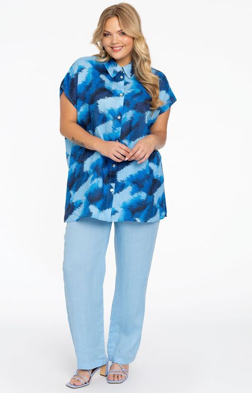 Harembroek - Effen - Linnen - Loosefit - Mid Waist