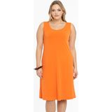 Yoek A-lijn Jurk DOLCE van Travelstof Oranje