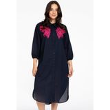 Jurk - SOFT COTTON - Katoen - Met Borduursel - Casual