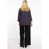 Shirt A-lijn met col MEANDER