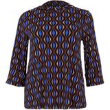 Shirt A-lijn met col MEANDER