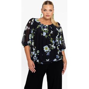 Tuniek gesmokte manchetten BLUETT