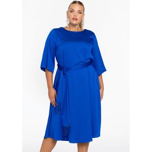 Jurk met ceintuur SATINI