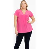 Yoek Top DOLCE van Travelstof Roze