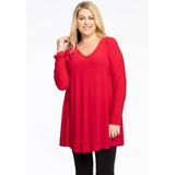 YOEK - Tuniek - Dames - Lange Mouwen - Swing Pasvorm