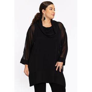 Tuniek met kraag CHIFFON