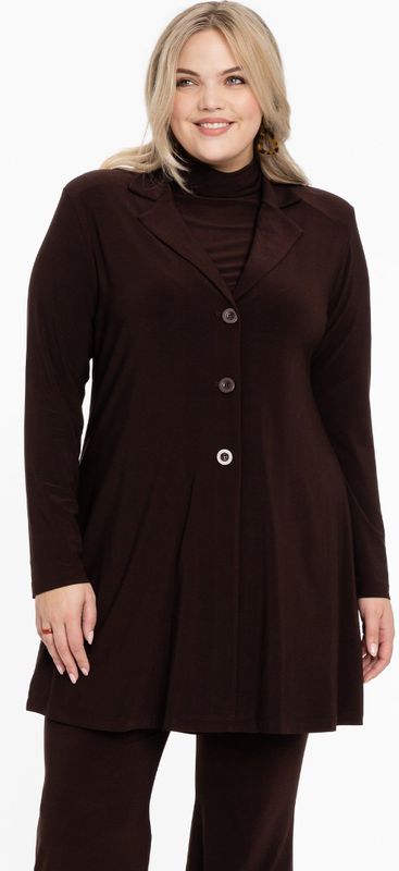 Yoek - Dolce Blazer - A-lijn - Met Lange Mouwen