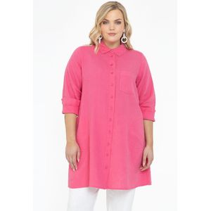 Blouse met zakken LINNEN