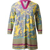 YOEK - Tuniek - Multi - Rechte Pasvorm - Lange Mouwen - V-hals