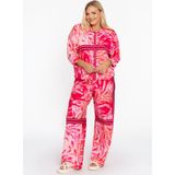 YOEK - Blouse - Roze