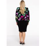 MONTANA - Korte Blouse - Bloemendessin