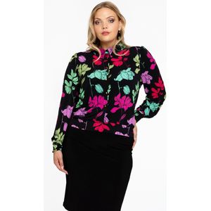 MONTANA - Korte Blouse - Bloemendessin