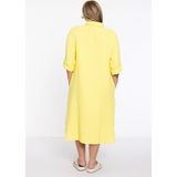 Jurk - BUBBLE - Katoen - Met Zakken - Elegante Parelknopen