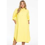 Jurk - BUBBLE - Katoen - Met Zakken - Elegante Parelknopen